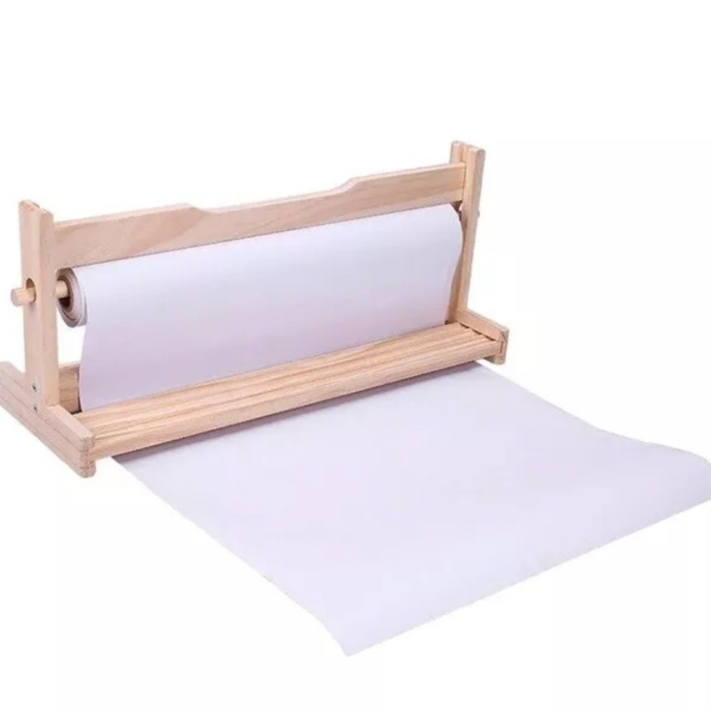 IKEA MALA Tabletop Wood Drawing/Craft Paper Holder 101.493.50 NOOP Holder only
